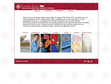 Tablet Screenshot of carlosluna.es